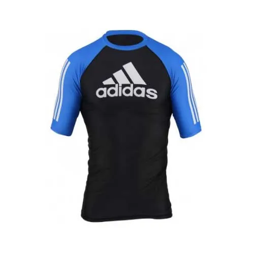 Adidas IBJJF BJJ Ranked Rashguard - Blue