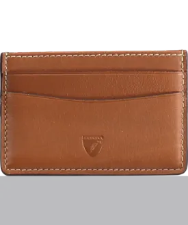 Aspinal Of London Brown Smooth Leather Card Holder