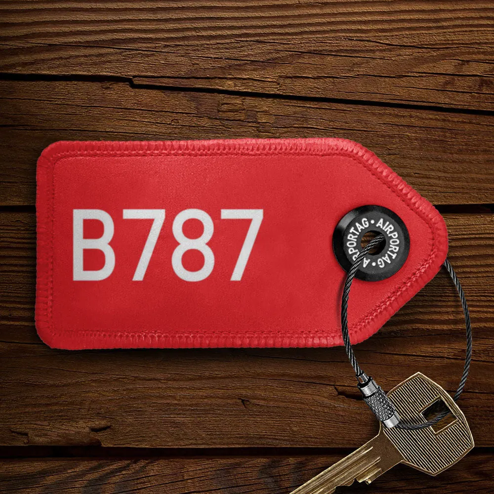 B787 - Tag Keychain