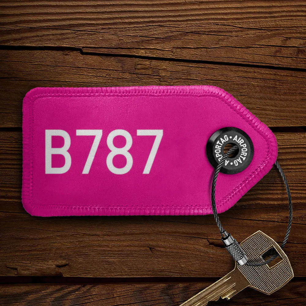 B787 - Tag Keychain