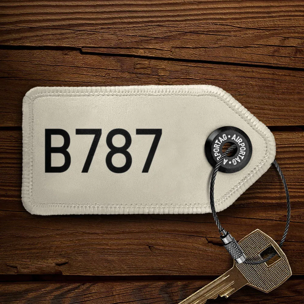 B787 - Tag Keychain
