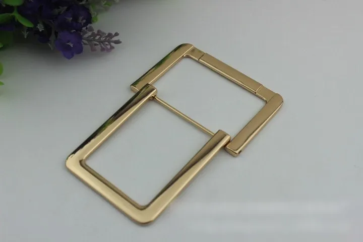 Belt Buckle 2 1/8" 55mm Heavy Duty Center Bar Buckle Handbag Bag Making Replacement Notions Hardware Wholesale Bulk