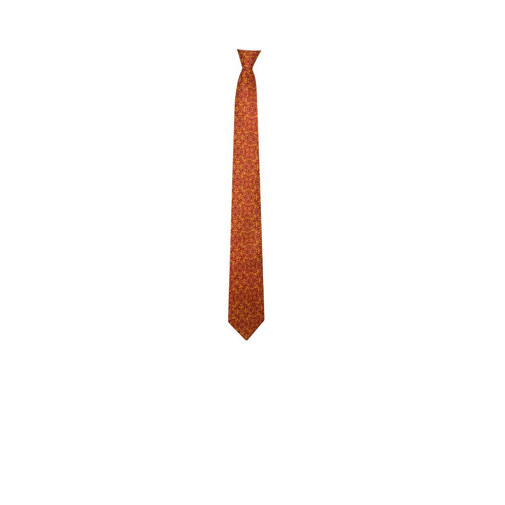 Chokore Red & Yellow Silk Tie  - Indian At Heart range