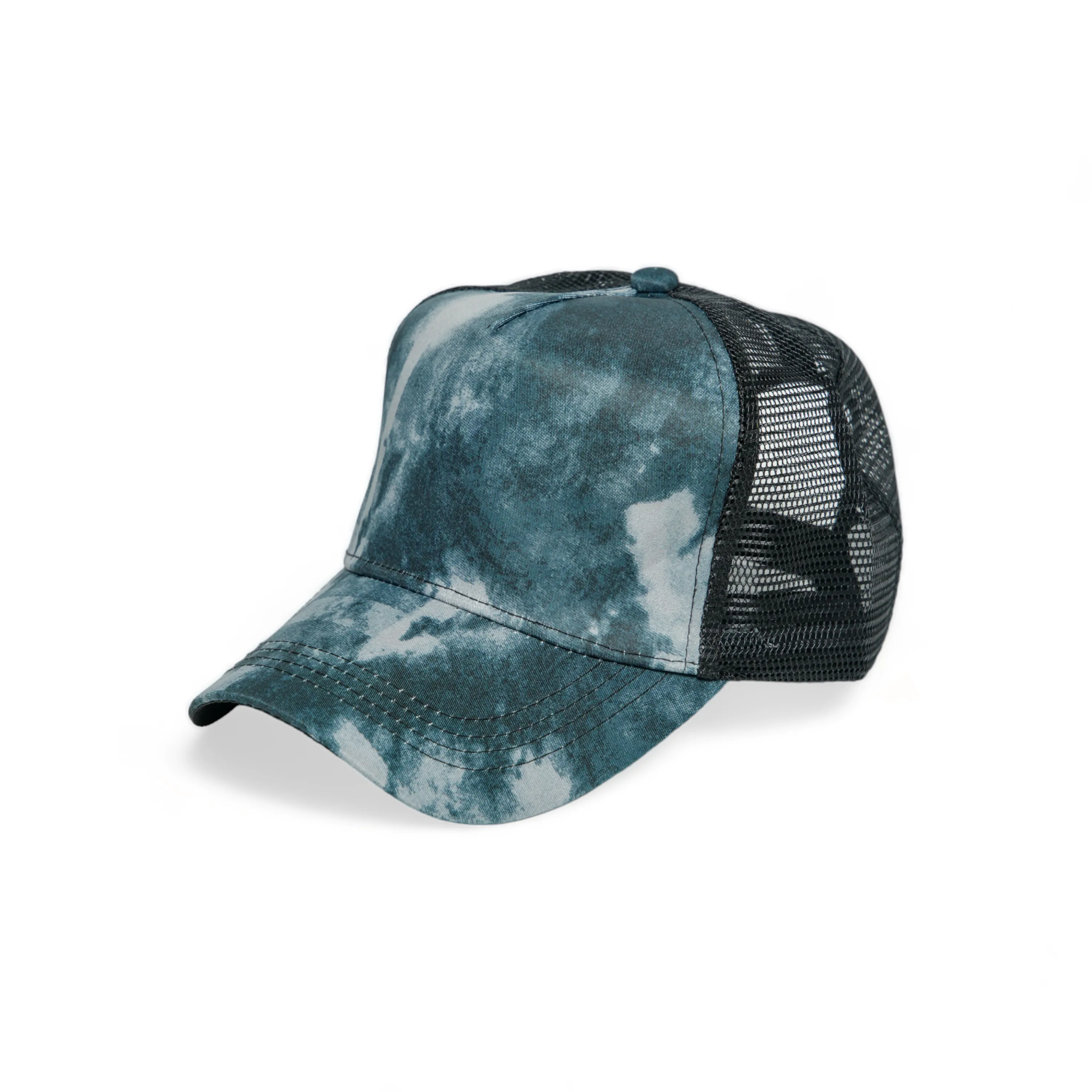 Chokore Tie-dyed Mesh Baseball Cap (Teal)