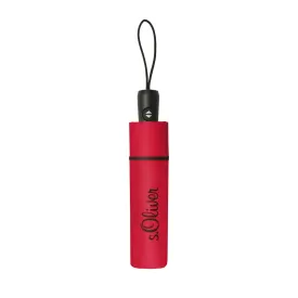 Compact Umbrella Folding Duopop Red