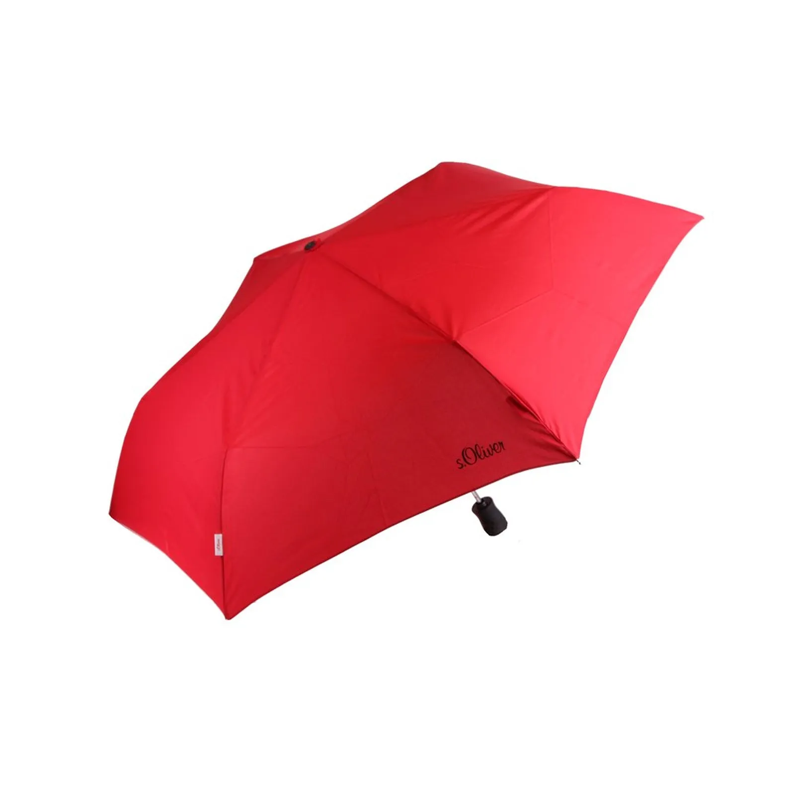 Compact Umbrella Folding Duopop Red