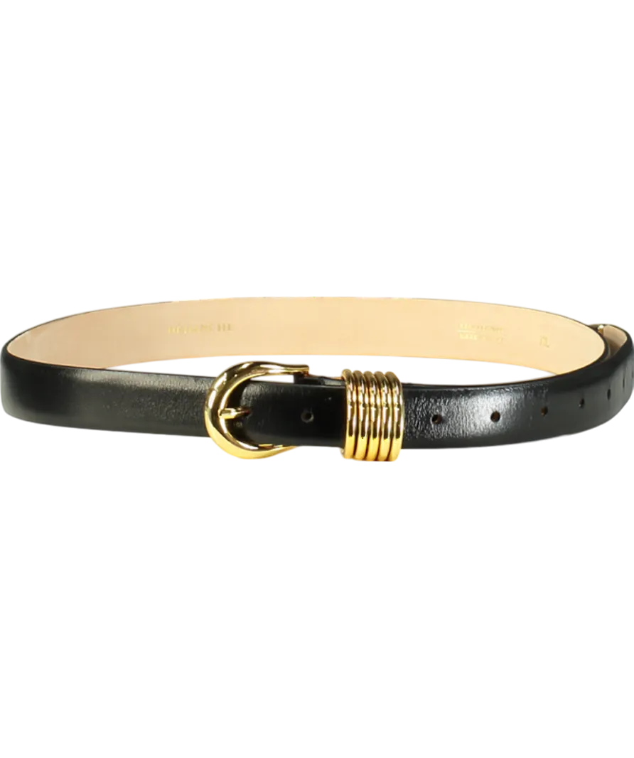 DÉHANCHE Black Everyday Hollyhock Belt UK XL