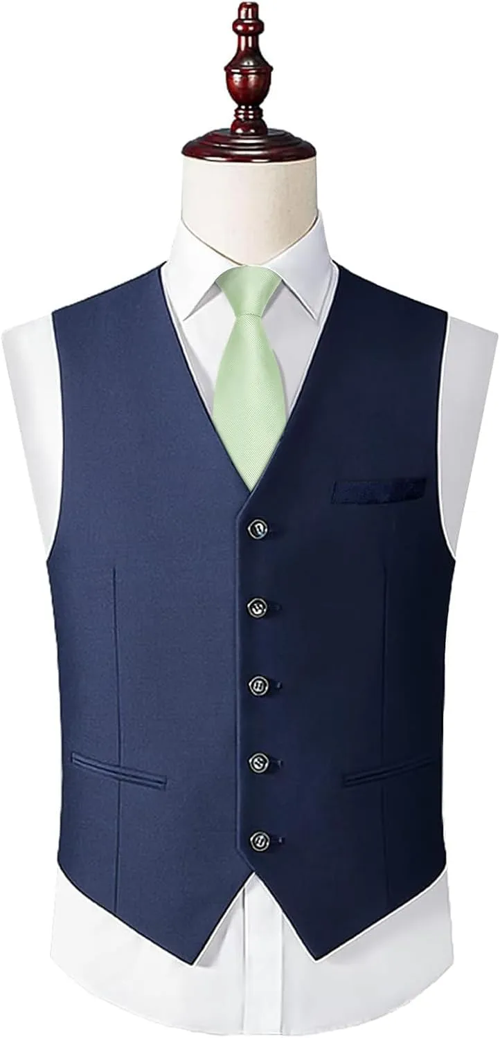 Enlision Boys Ties Solid Color Pre-Tied Kids Necktie for Age 8-12 Adjustable Woven Formal Kids Tie Wedding School Graduation