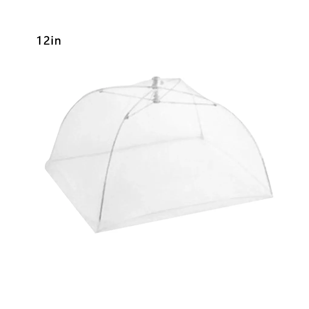 Folding Food Mesh Cover Tent Home Dining Table Kitchen Counter Meal Vegetable Fruit Umbrella Breathable Insect-proof Food Cover
