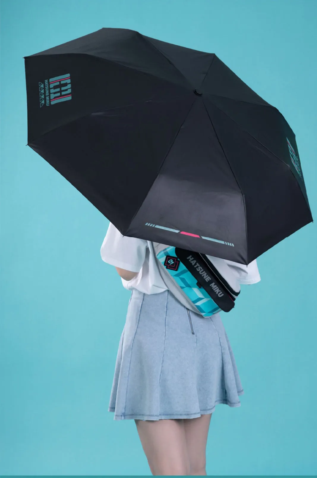 Hatsune Miku - Hatsune Miku Automatic Folding Umbrella Moeyu
