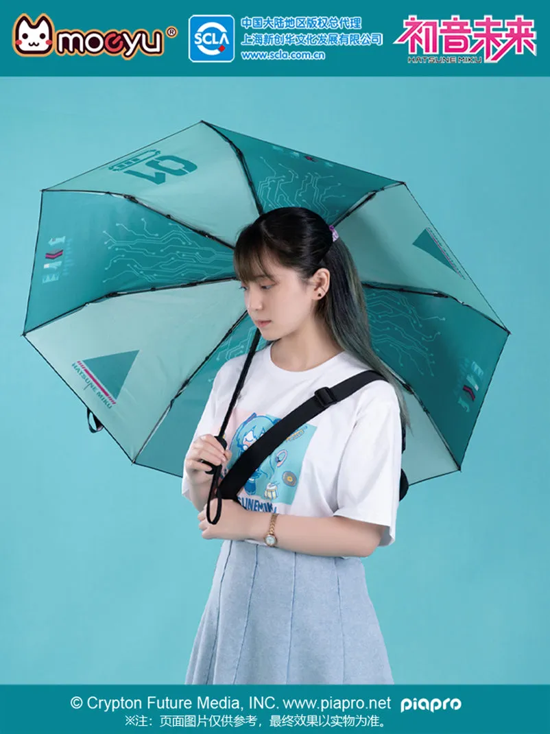 Hatsune Miku - Hatsune Miku Automatic Folding Umbrella Moeyu
