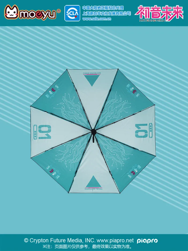 Hatsune Miku - Hatsune Miku Automatic Folding Umbrella Moeyu