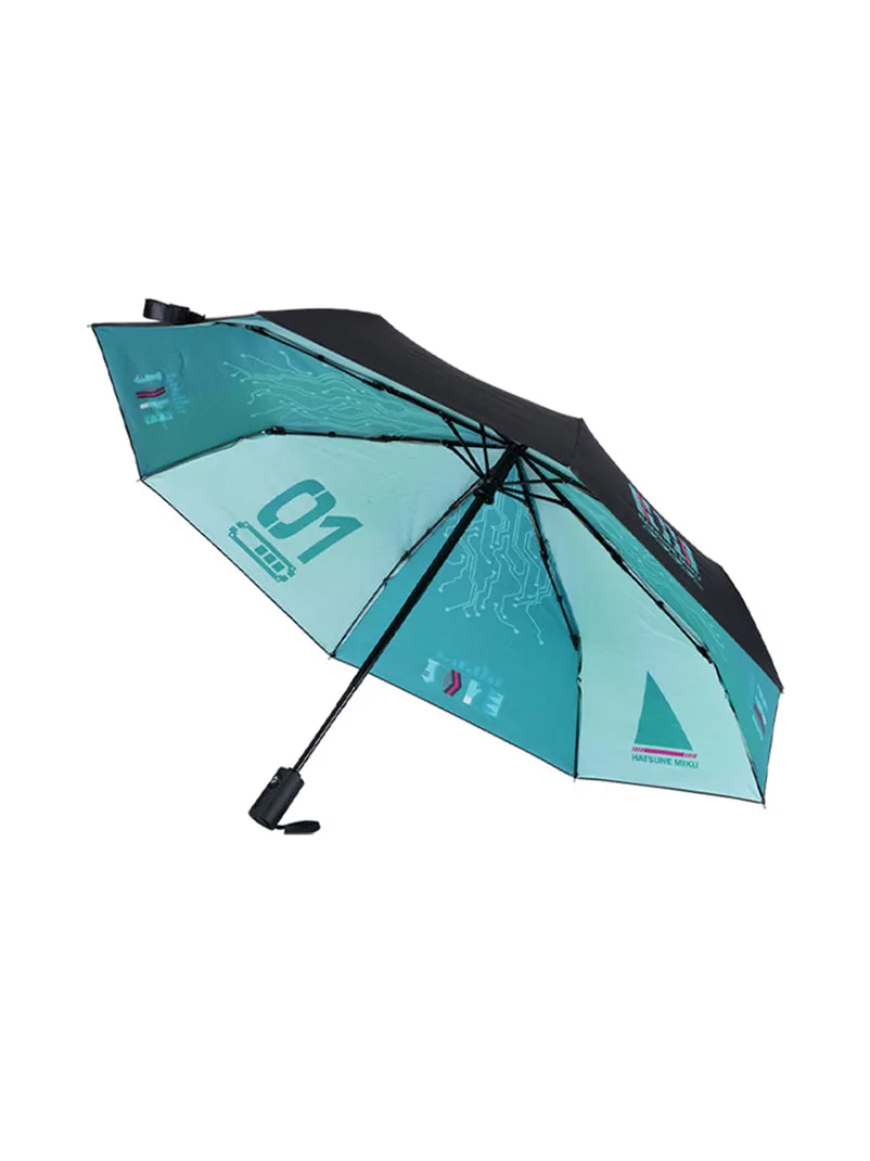 Hatsune Miku - Hatsune Miku Automatic Folding Umbrella Moeyu