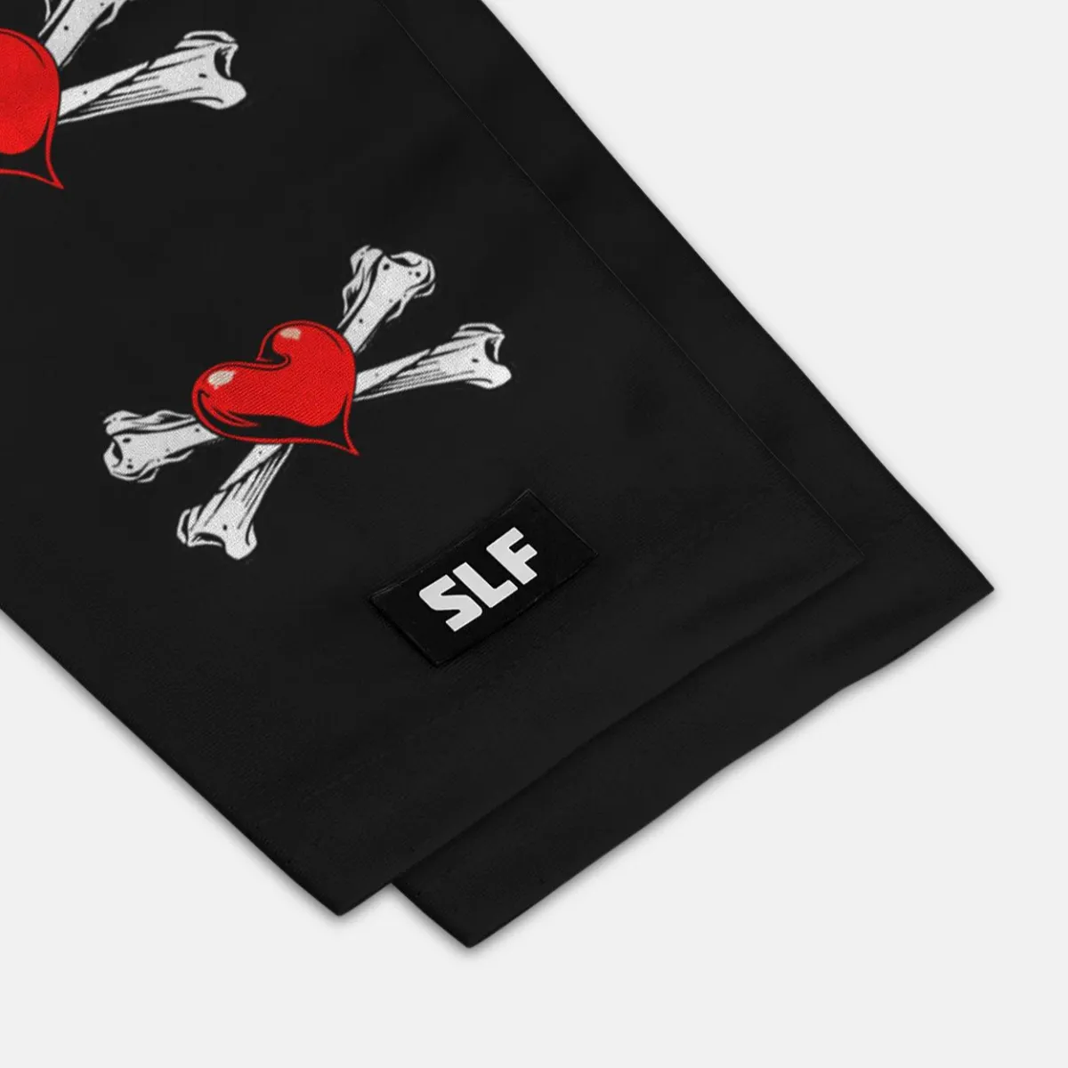 Heart Crossbones UV Arm Sleeves (pair)