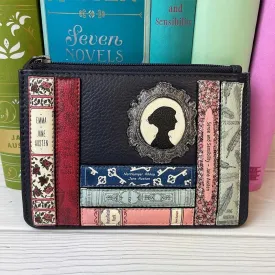 Jane Austen Books Design Purse