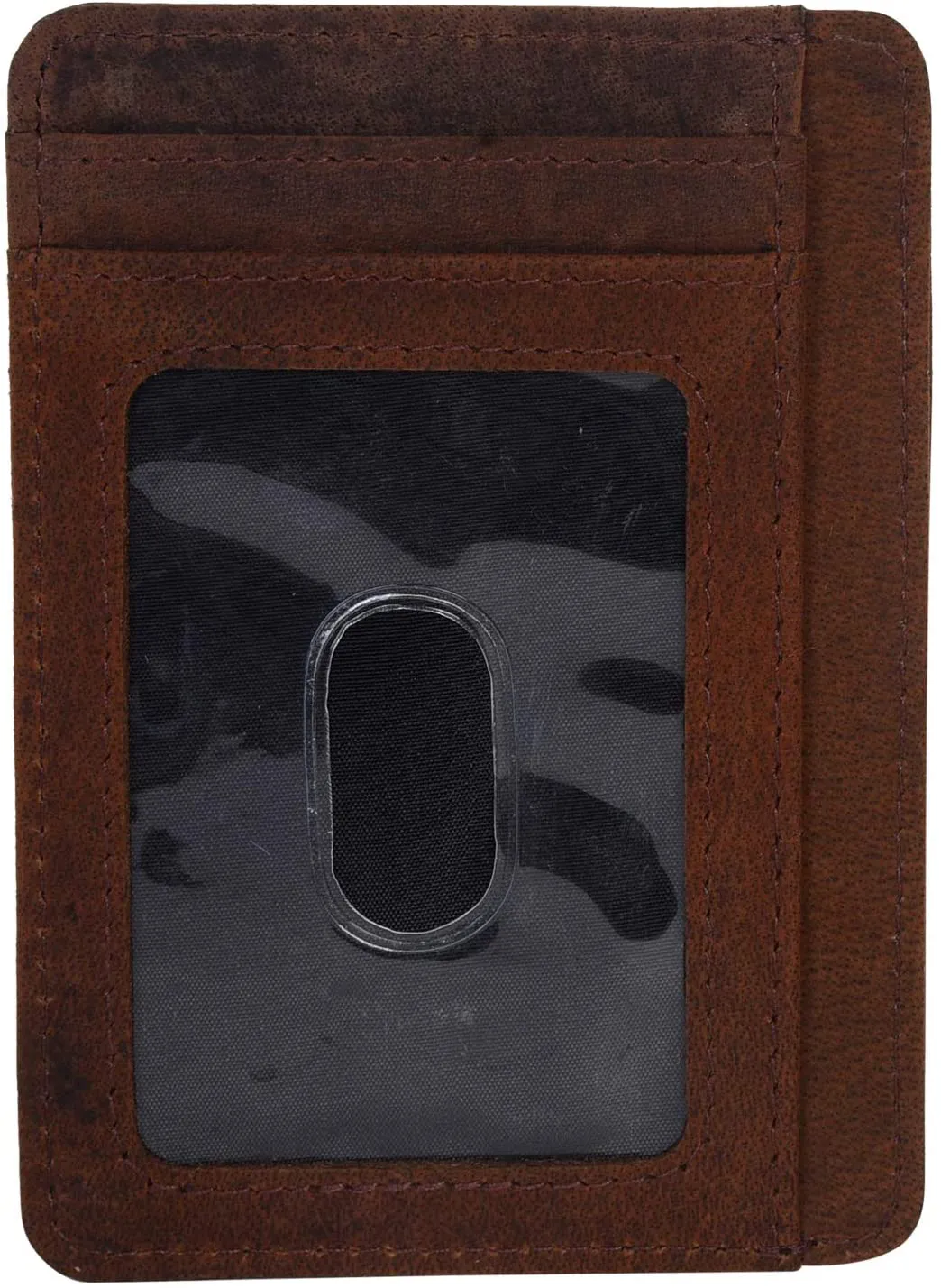Leather Wallets for Men Minimalist Design Card Holder RFID Blocking Smart Wallet