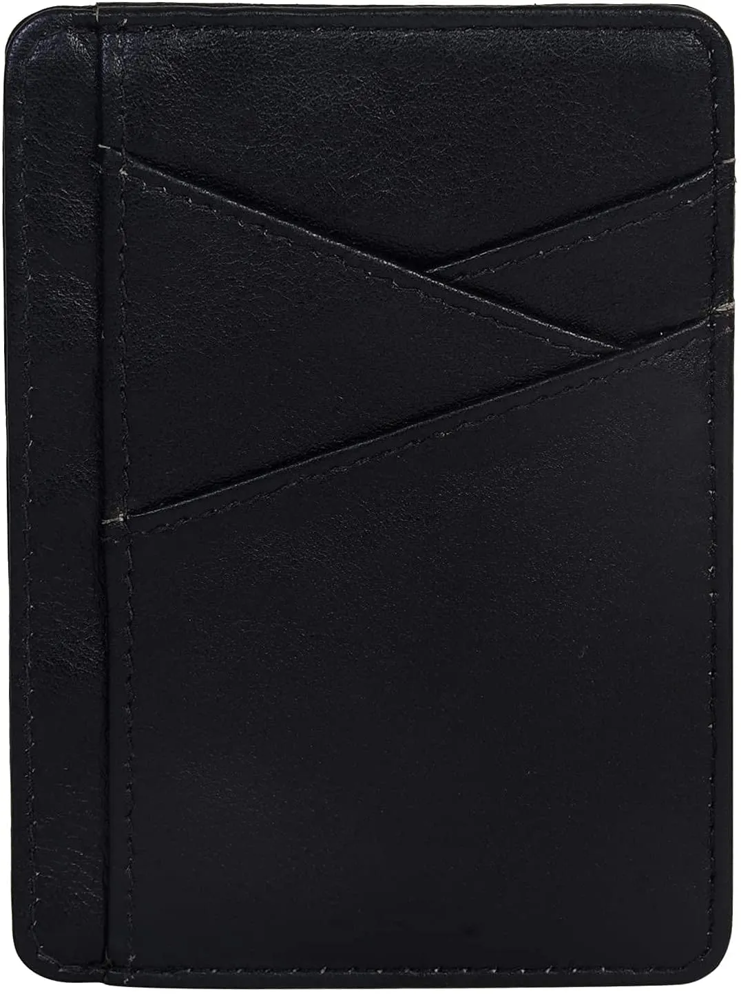 Leather Wallets for Men Minimalist Design Card Holder RFID Blocking Smart Wallet