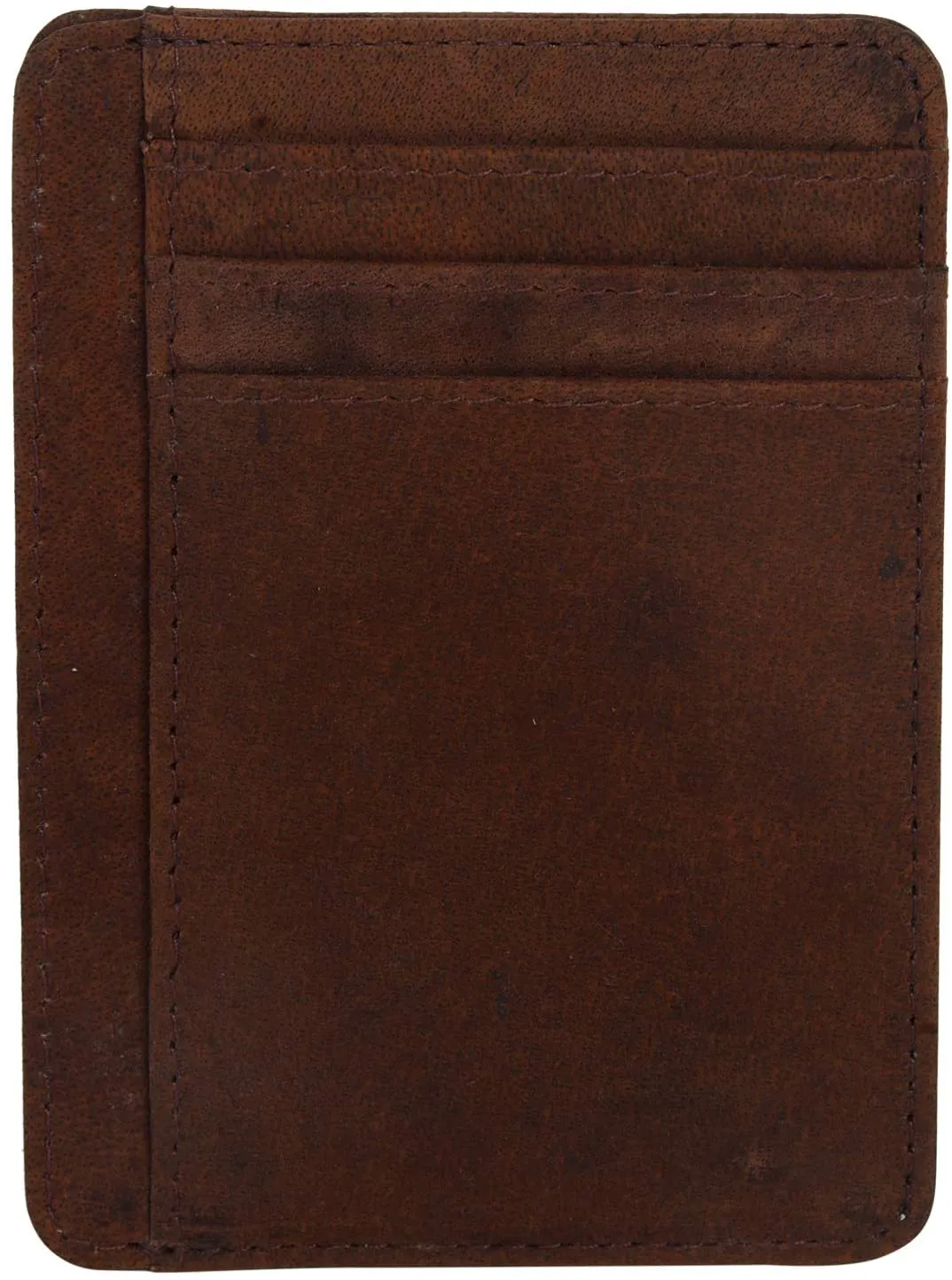 Leather Wallets for Men Minimalist Design Card Holder RFID Blocking Smart Wallet