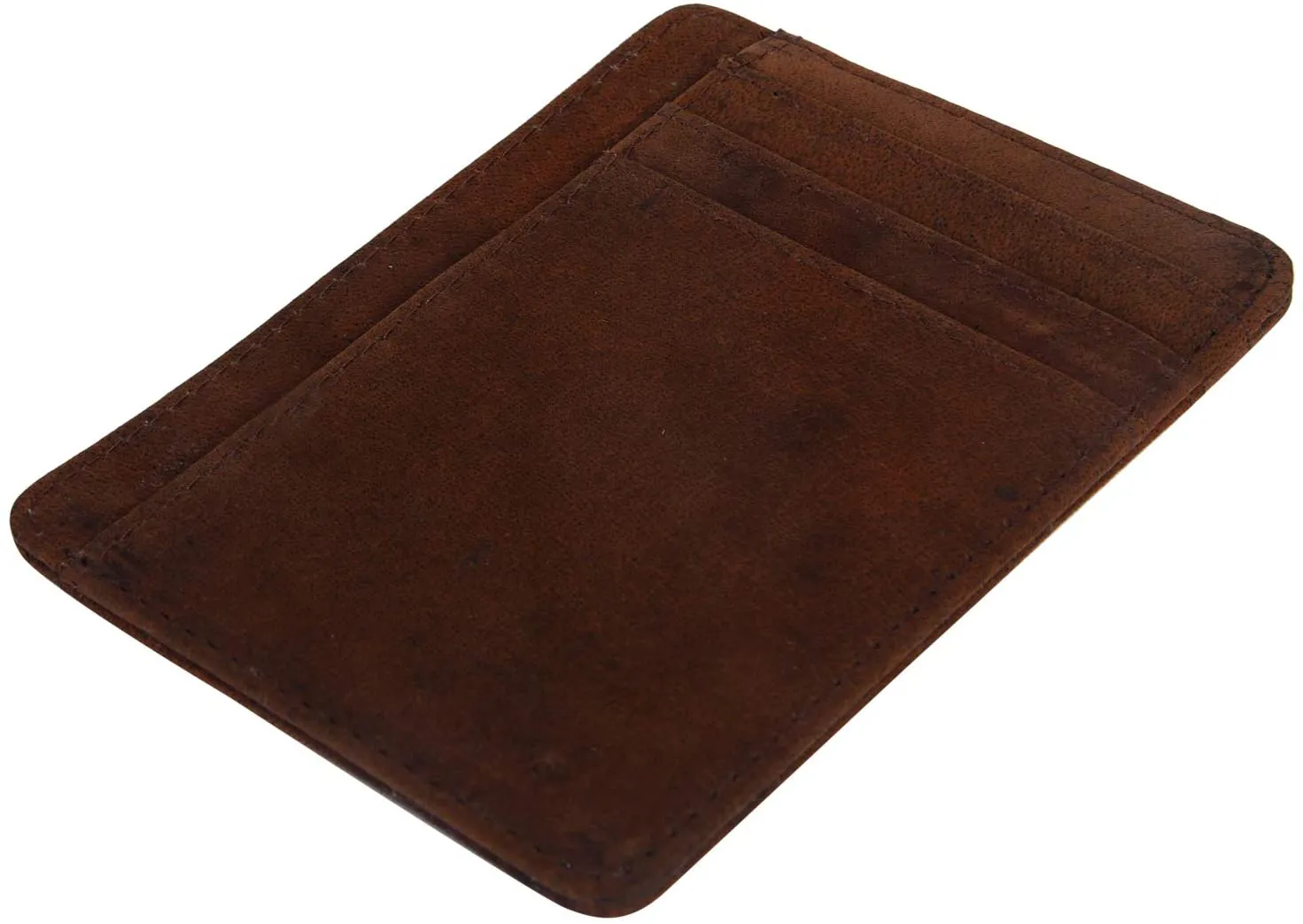 Leather Wallets for Men Minimalist Design Card Holder RFID Blocking Smart Wallet