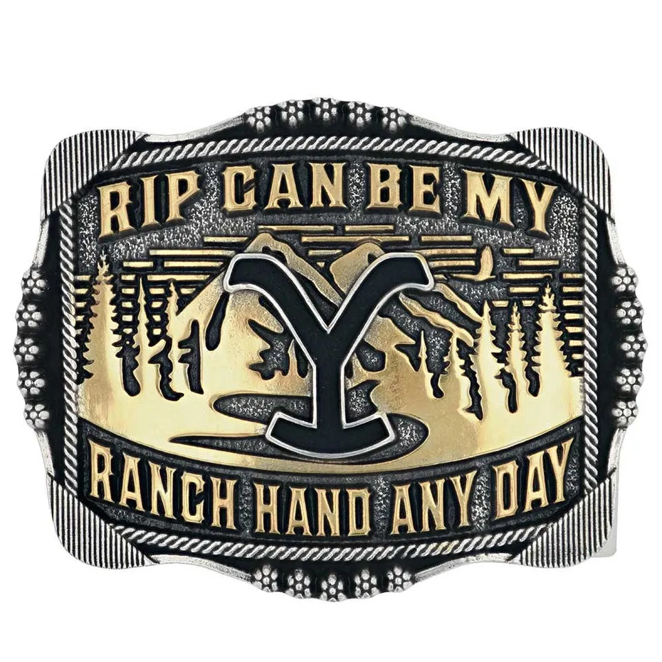 Montana Silversmith Rip Ranch Hand Belt Buckle