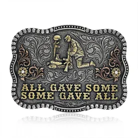 Montana Silversmiths All Gave Some Rememberance Attitude Buckle