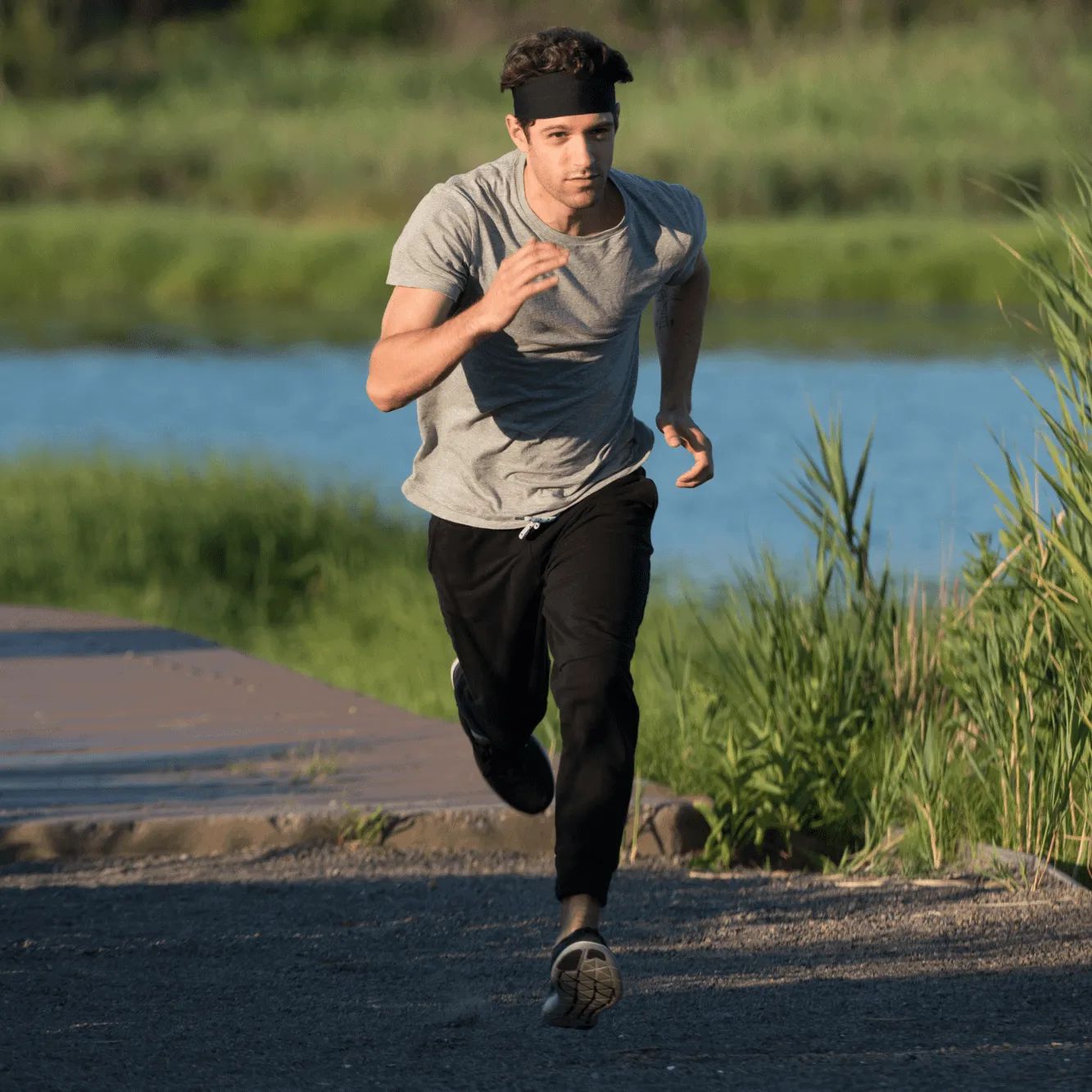 Performance Sweatband with Temp-Dry technology
