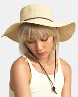 Puerto Straw Hat - Light Brown