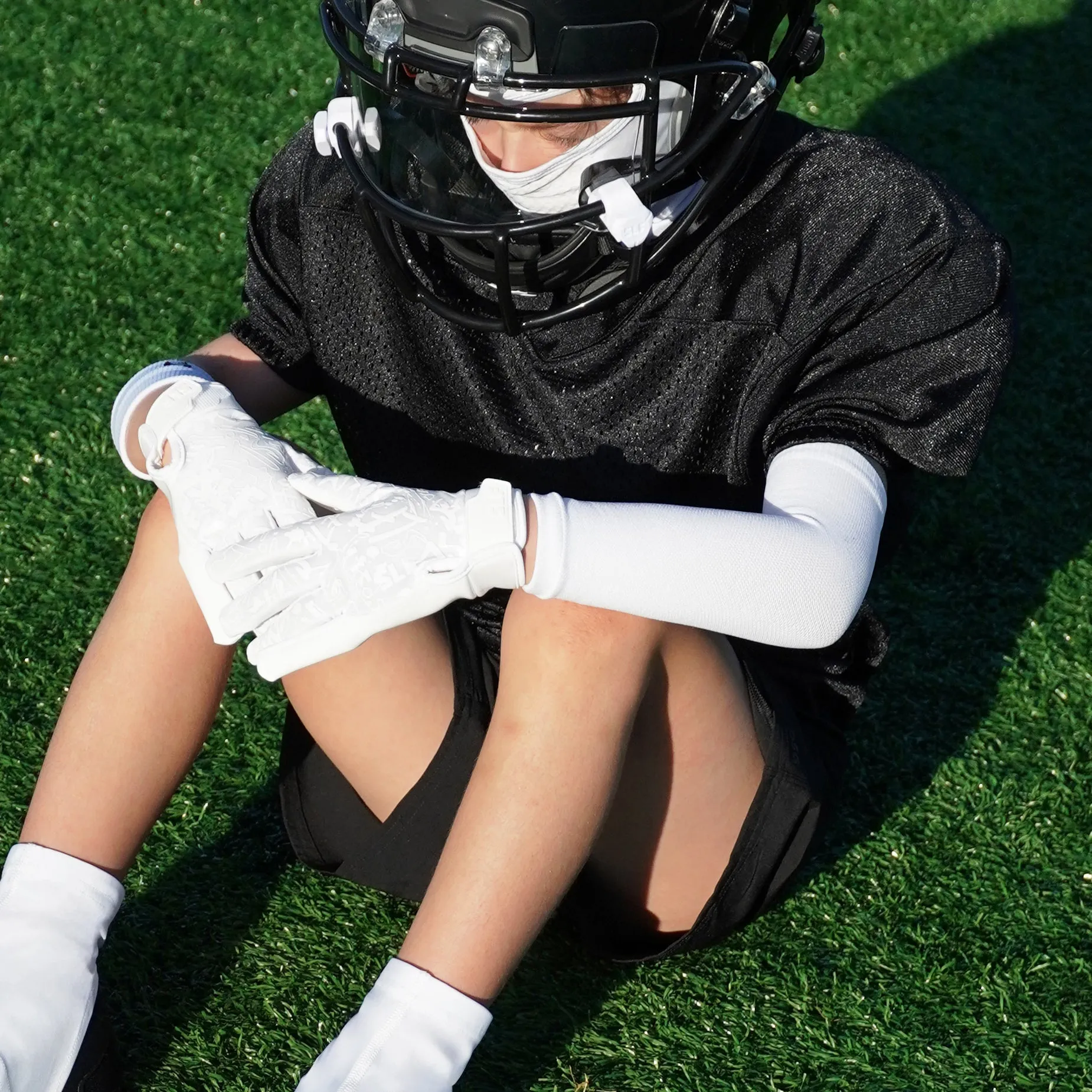 Safety Yellow One Size Fits All Arm Sleeve with Logo