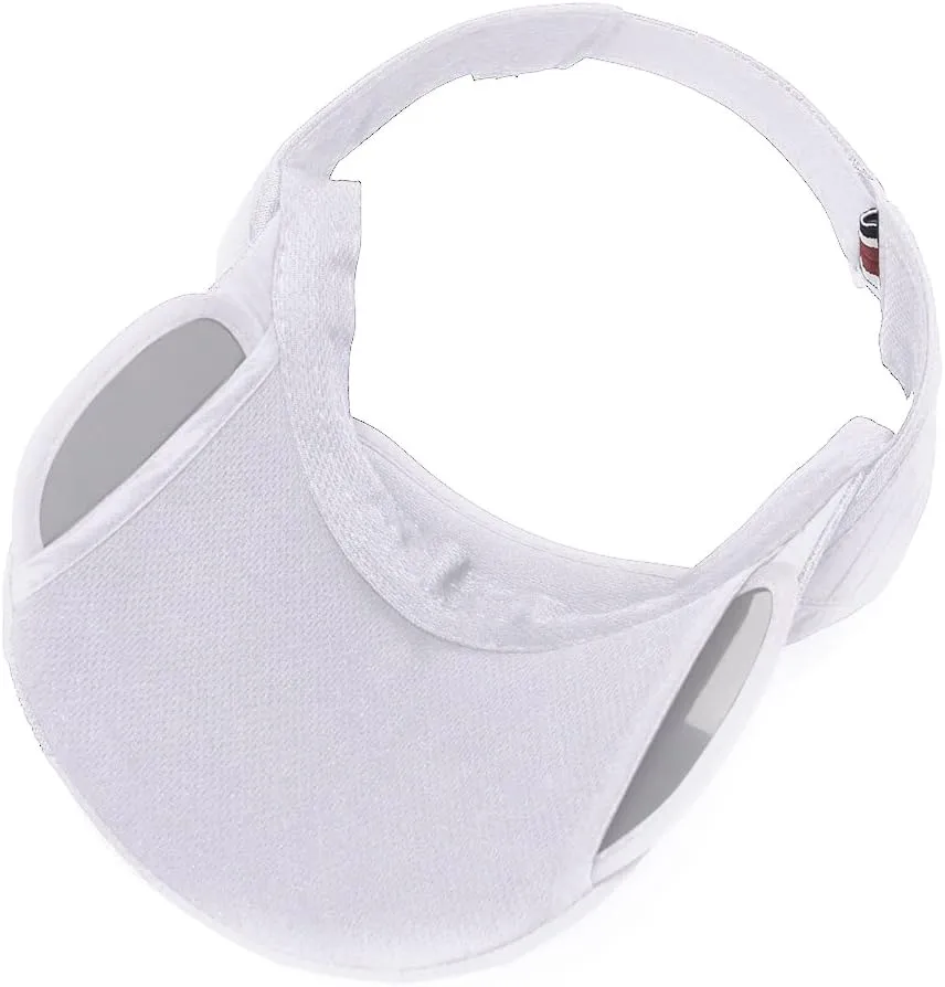 Sun Visors Hats for Women with Retractable Brim Golf Visor UV Protection Beach Cap Tennis Running Sport Hat Adjustable