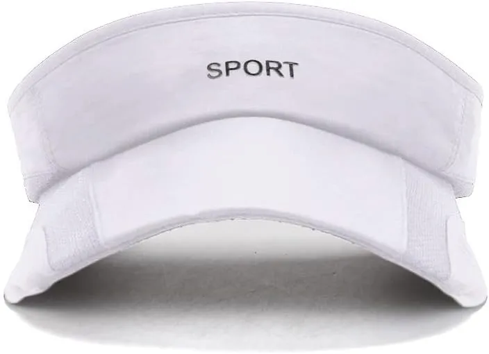 Sun Visors Hats for Women with Retractable Brim Golf Visor UV Protection Beach Cap Tennis Running Sport Hat Adjustable