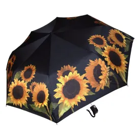 Sunflower Folding Floral Umbrella