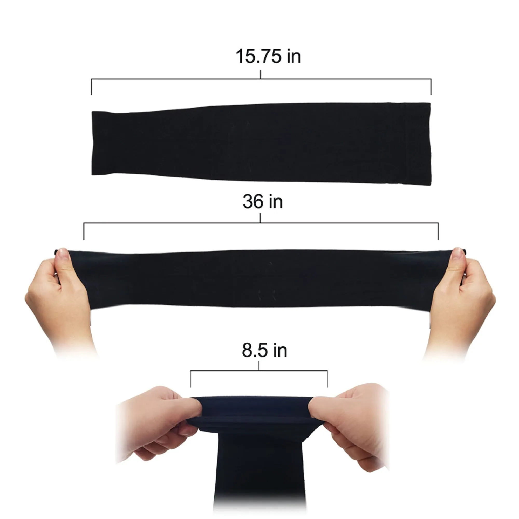 The Elixir Arm Sleeves UV Sun Protective Arm Compression Cover Warmer Cooler 3P (Beige/Blue/Pink)