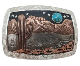 The "Desert Moon" Belt Buckle