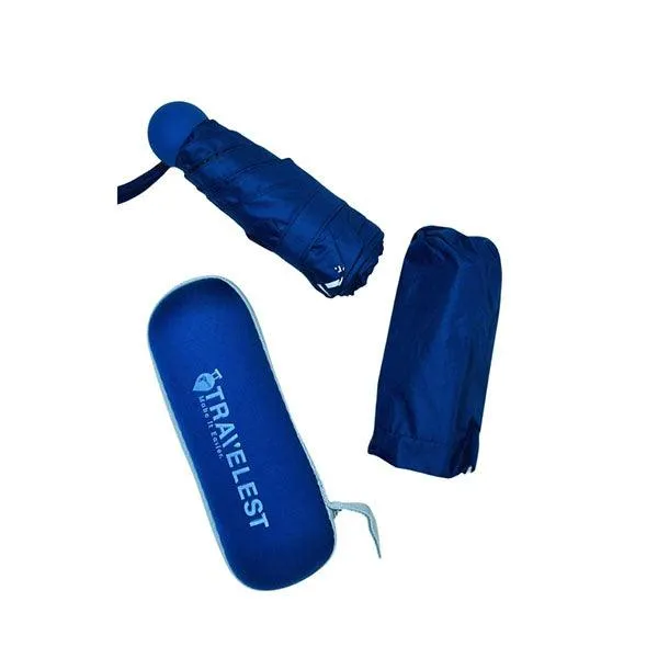 Travelest Mini Umbrella with pouch Navy-KZ1S