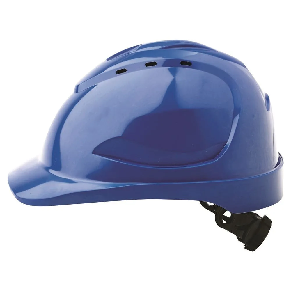 V9 Vented Hard Hat Ratchet Style 6 point Harness