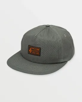 Volcom Men's Workwear Adj Cap Stealth D5512503_STH
