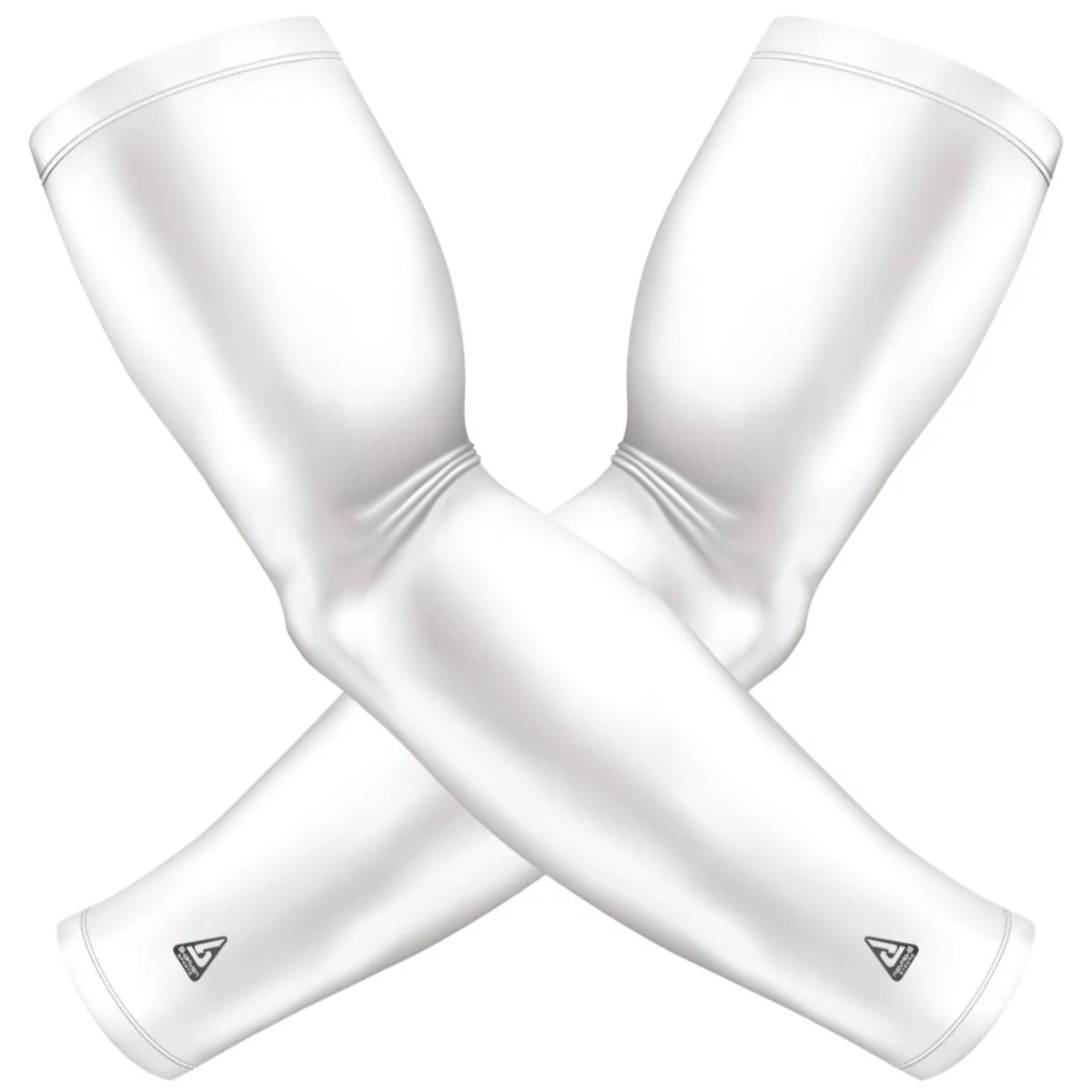 White Compression Arm Sleeve | Sun Sleeve